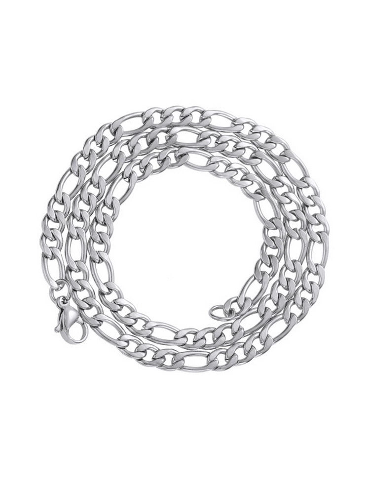 Fashion Titanium Steel Figaro Stylish Cool Simple Necklace